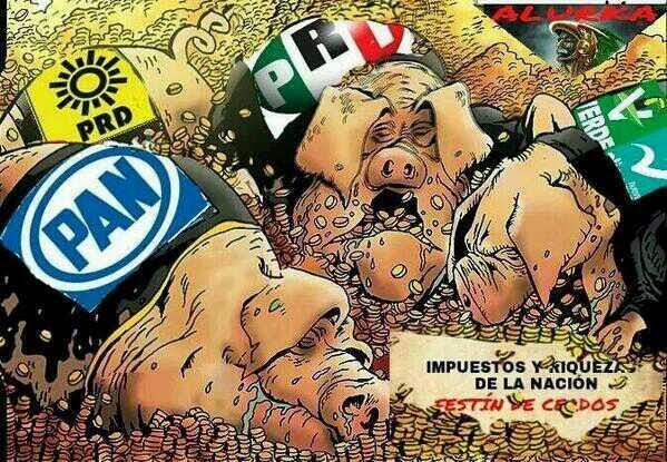 PRI PAN PRD IMPUESTO